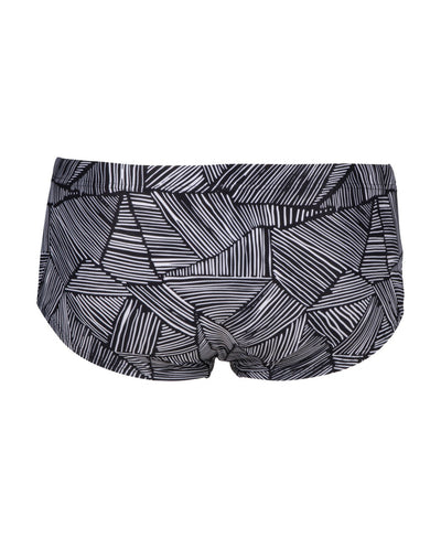 Men Overview Swim Low Waist Short white-multi