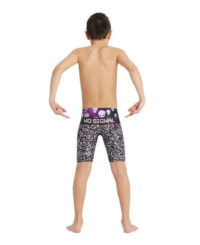 B Crazy Swim Jammer Placement black-multi