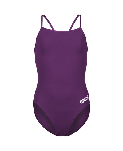 G Team Swimsuit Challenge Solid plum-white