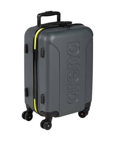 Hard Shell Cabin Trolley darksmoke-neonyellow