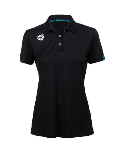 W Team Poloshirt Solid black