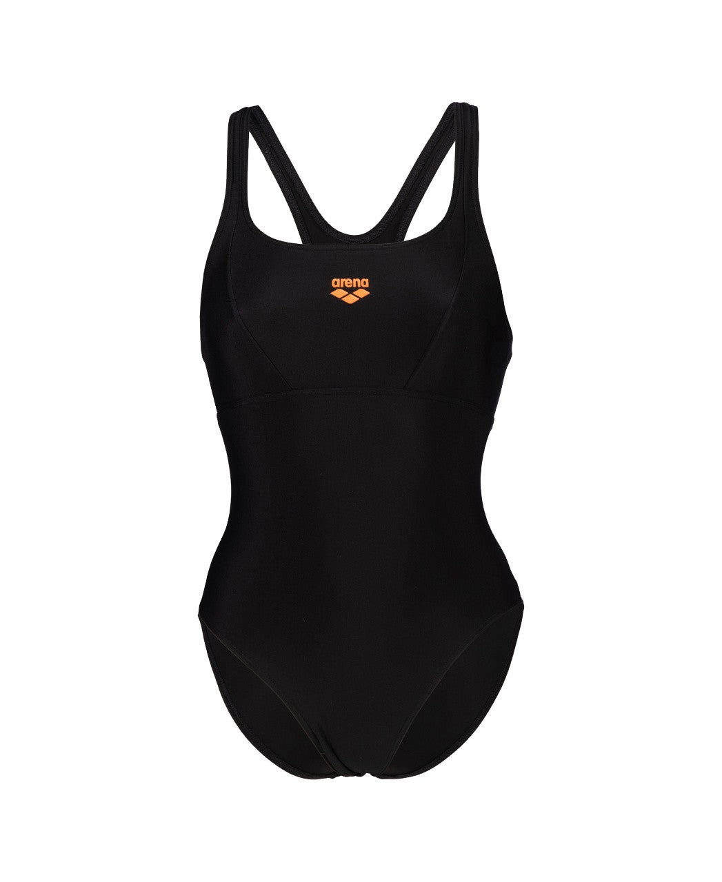 W Solid Swimsuit Control Pro Back B black