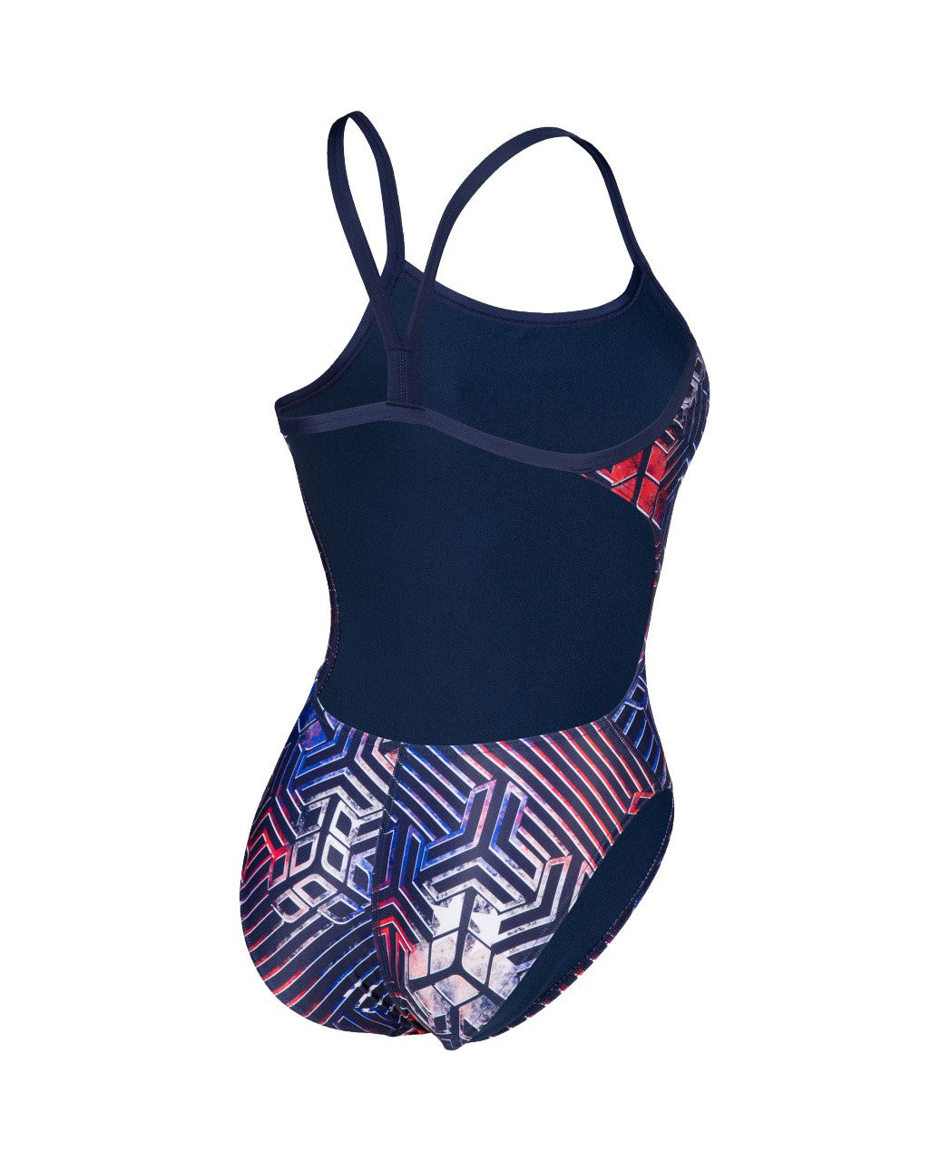 W Kikko Pro Swimsuit Challenge Back usflag