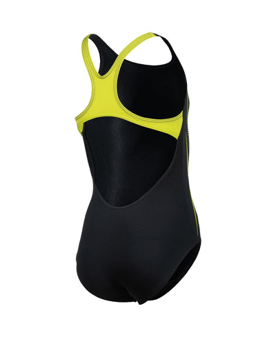 G Swimsuit Swim Pro Back Graphic black-softgreen