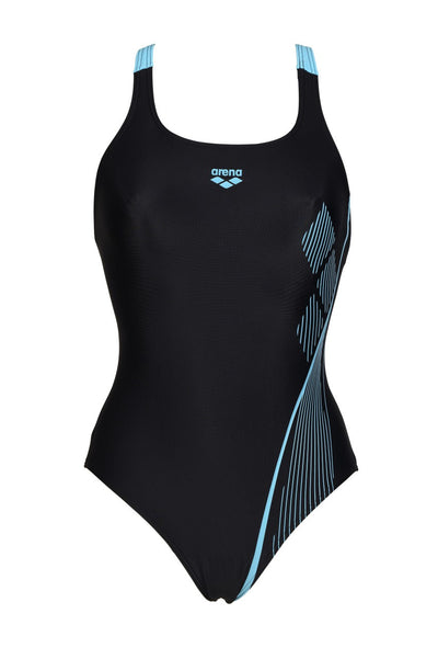 W Swimsuit Swim Pro Back Graphic black-martinica