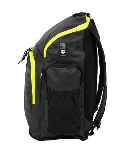 Spiky III Backpack 45 darksmoke-neonyellow