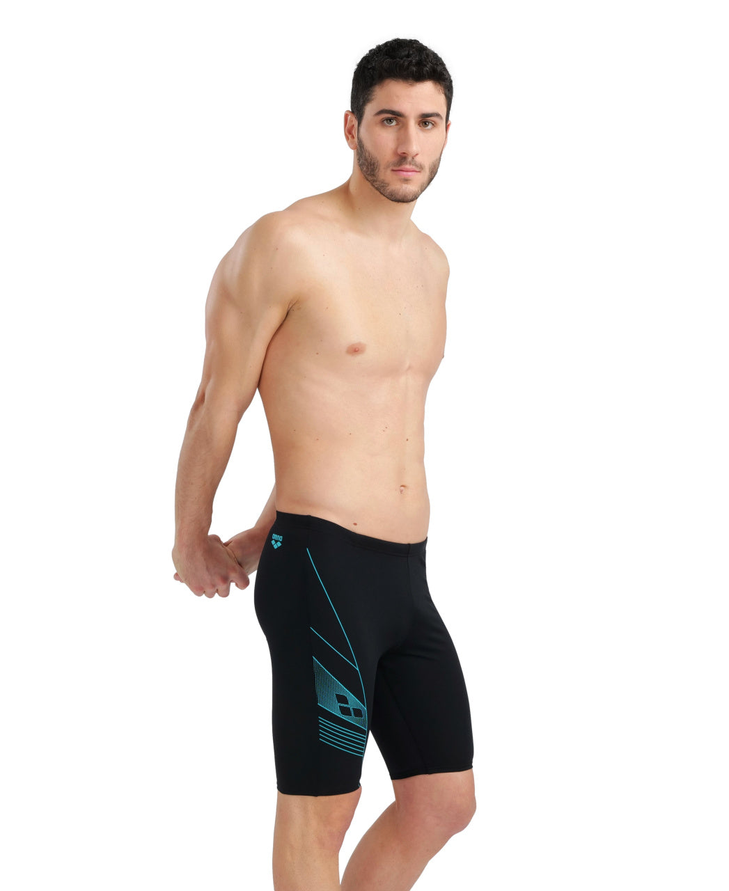 M Swim Jammer Graphic black-martinica