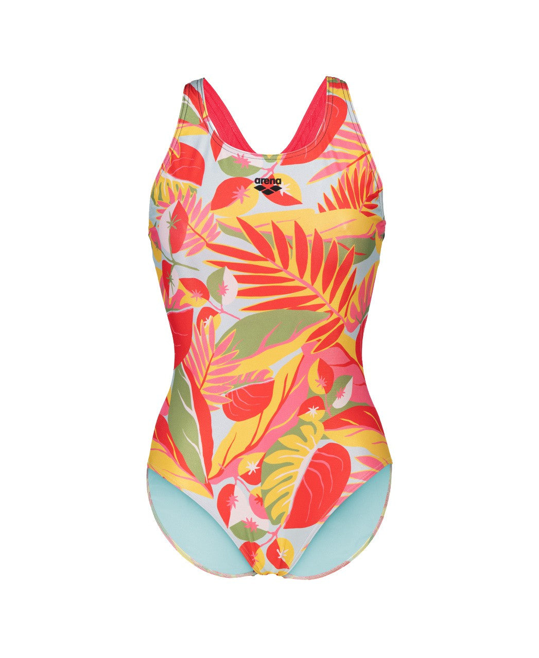 W Tropic Swimsuit Control Pro Back Low fluored-multi