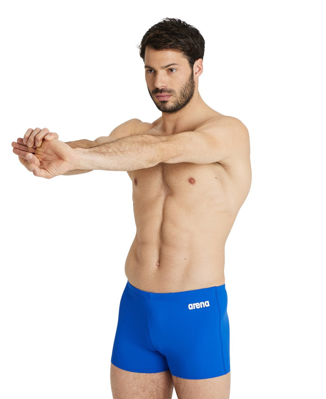 M Team Swim Short Solid royal-white