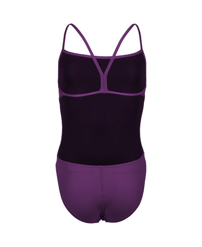 G Team Swimsuit Challenge Solid plum-white