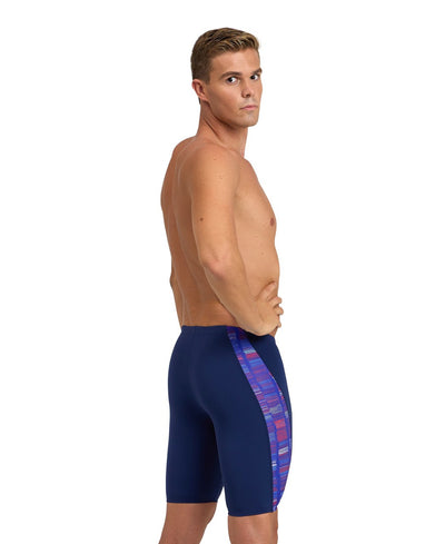 M Slow Motion Swim Jammer navy-neonblue