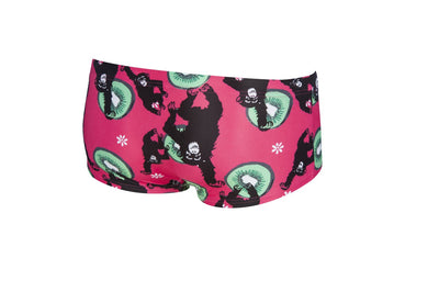 M Crazy Monkeys Low Waist Short rose-green