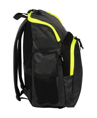 Spiky III Backpack 35 darksmoke-neonyellow
