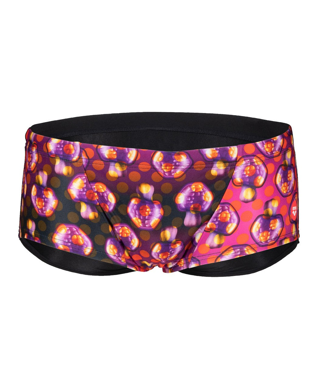 M Crazy Swim Low Waist Short Allover black-multi