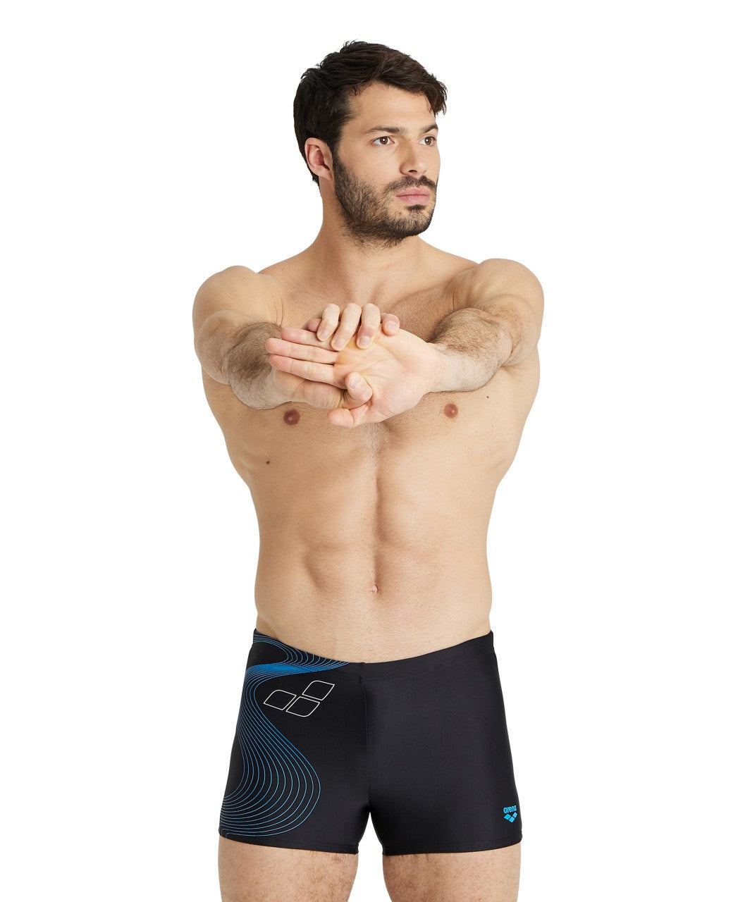 M Swim Short Graphic black