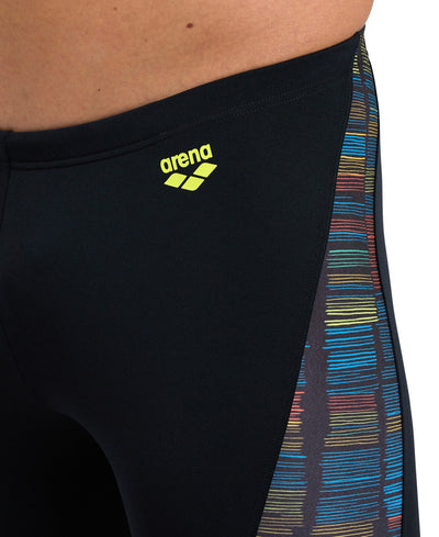 M Slow Motion Swim Jammer black-turquoise