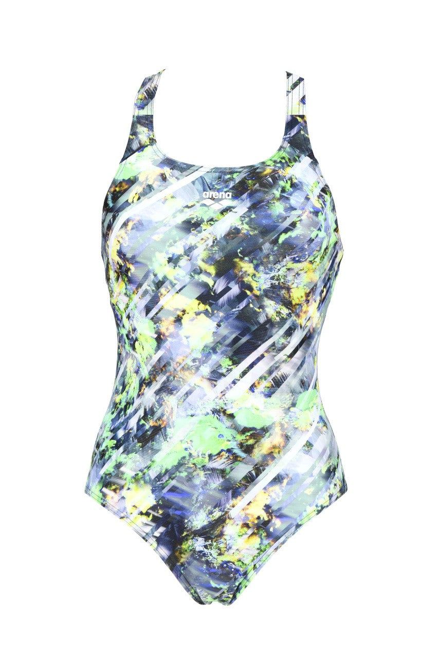 W Filters Swim Pro Back One Piece black multi