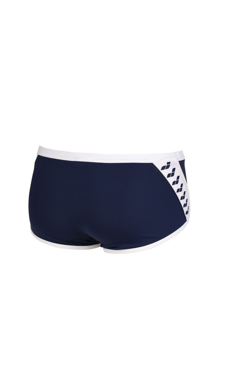 M Icons Swim Low Waist Short Solid navy-white