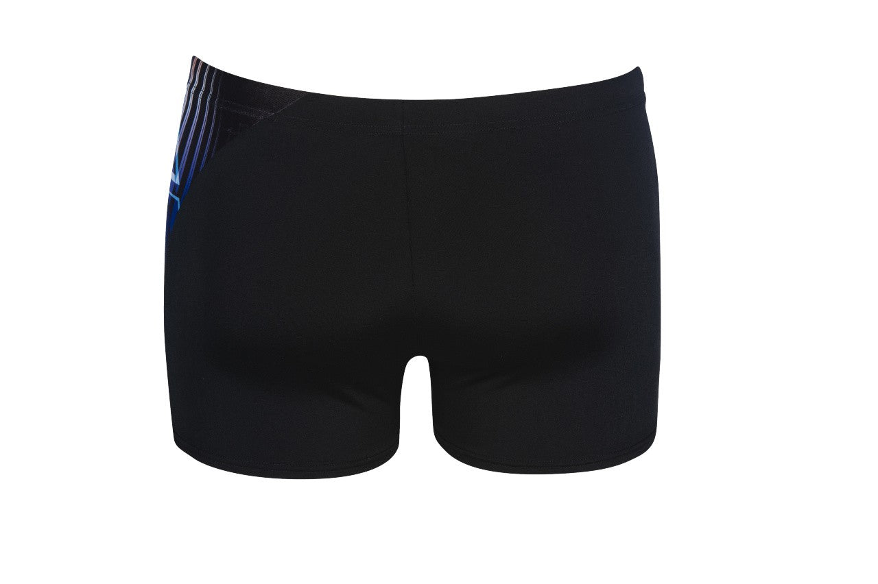 M Optical Waves Short black-multi