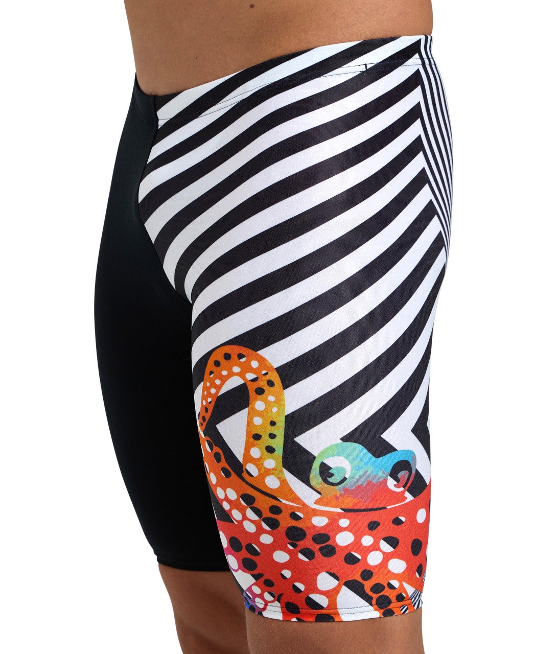 M Crazy Octopus Jammer black/white-multi