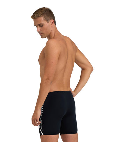 M Feather Swim Mid Jammer black