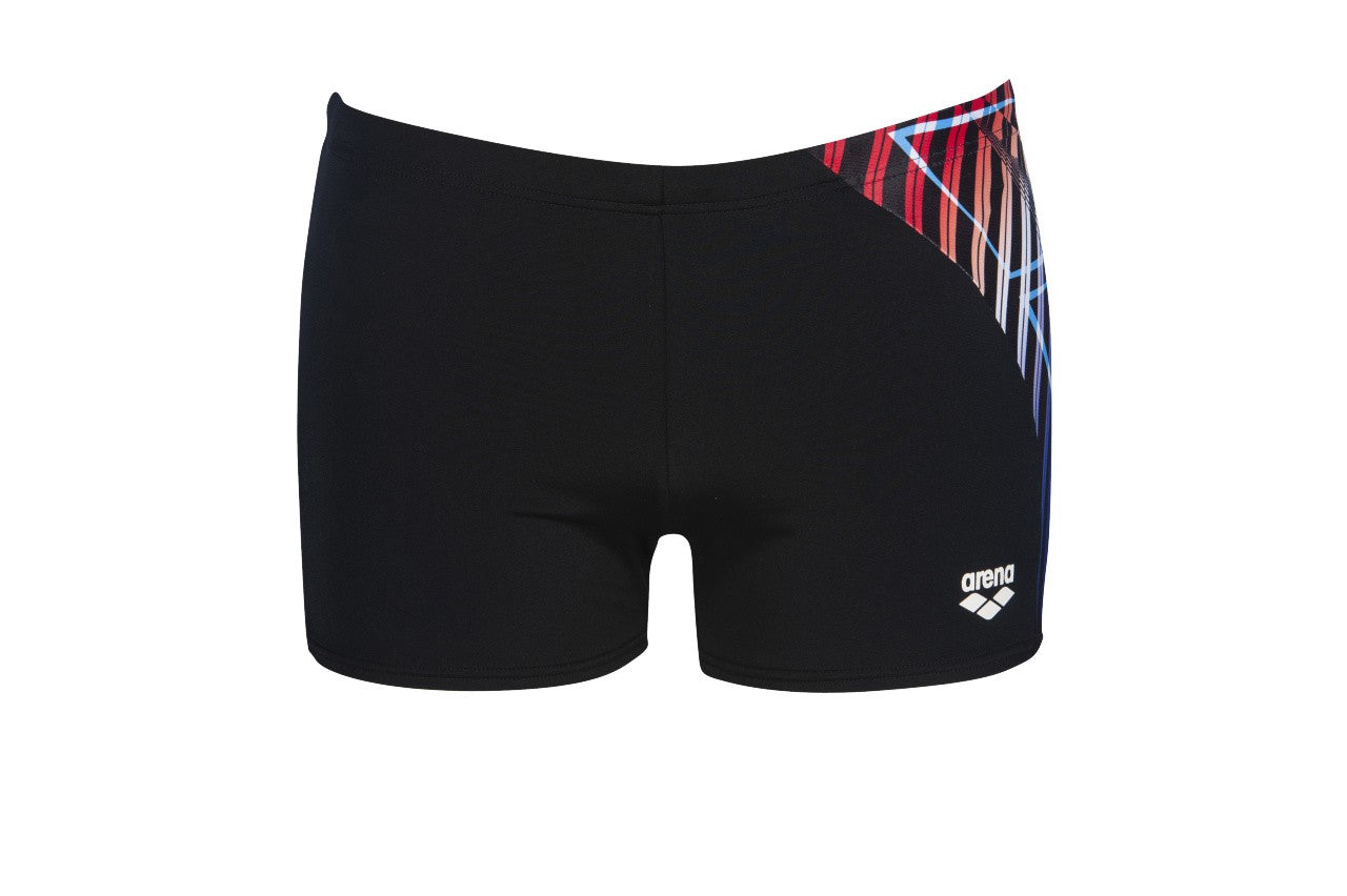 M Optical Waves Short black-multi