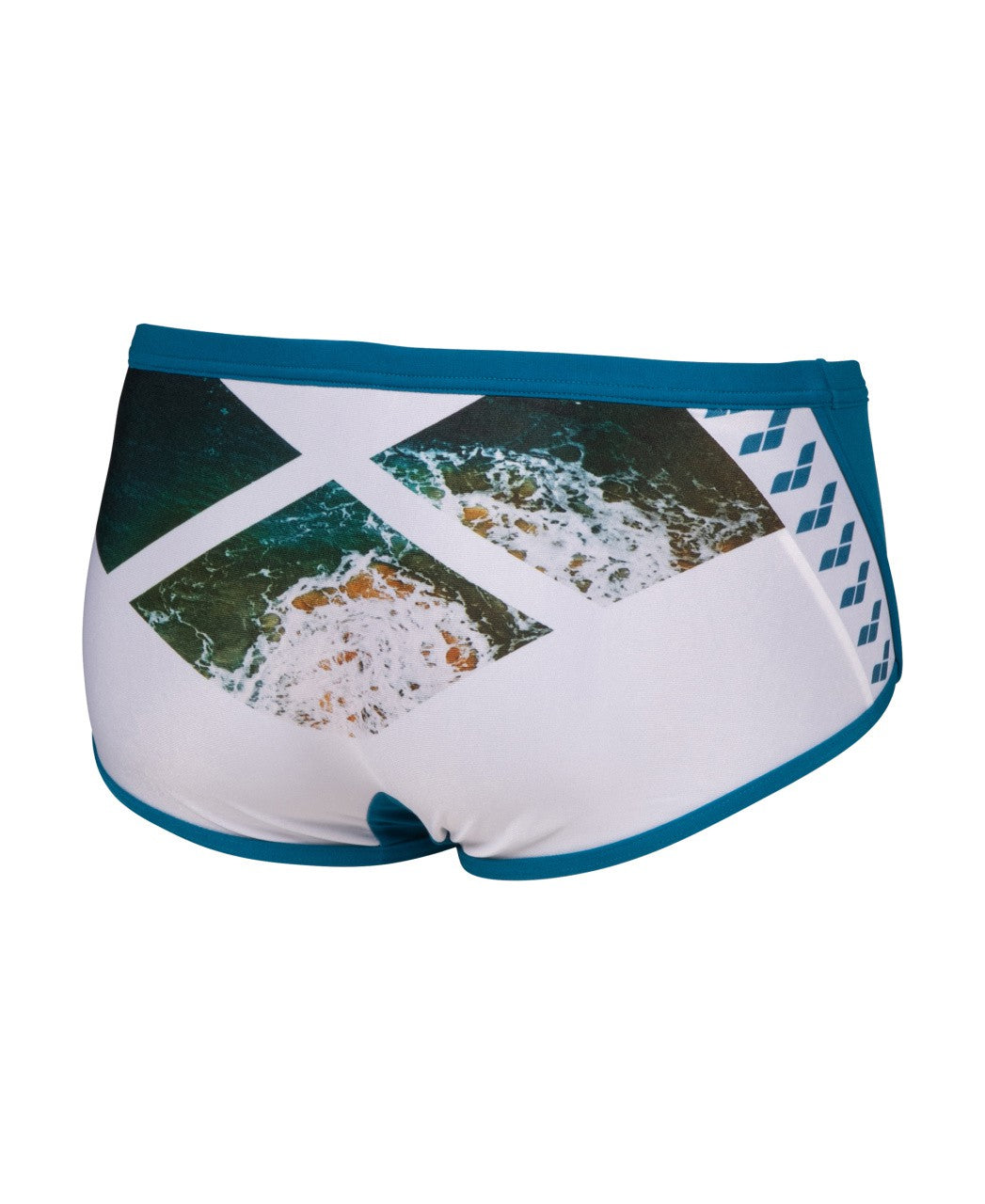 Men Planet Swim Low Waist Short blue-cosmo-white-multi