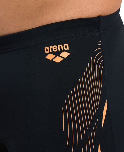 M Swim Short Graphic black-nespola