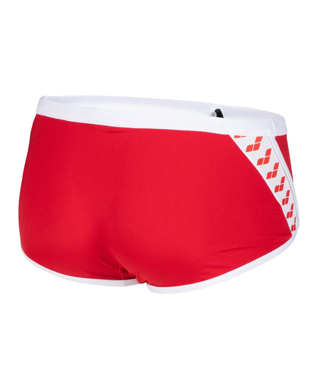 M Icons Swim Low Waist Short Solid red-white