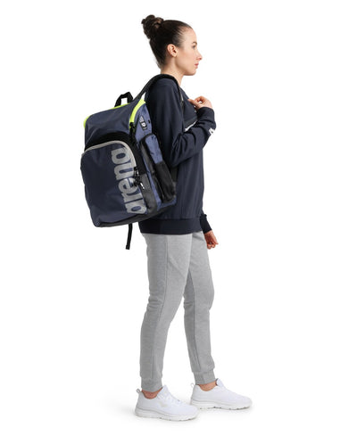 Spiky III Backpack 35 navy-neonyellow