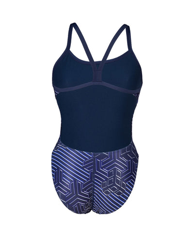 W Kikko Pro Swimsuit Challenge Back navy-navy multi