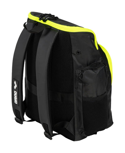 Spiky III Backpack 35 darksmoke-neonyellow