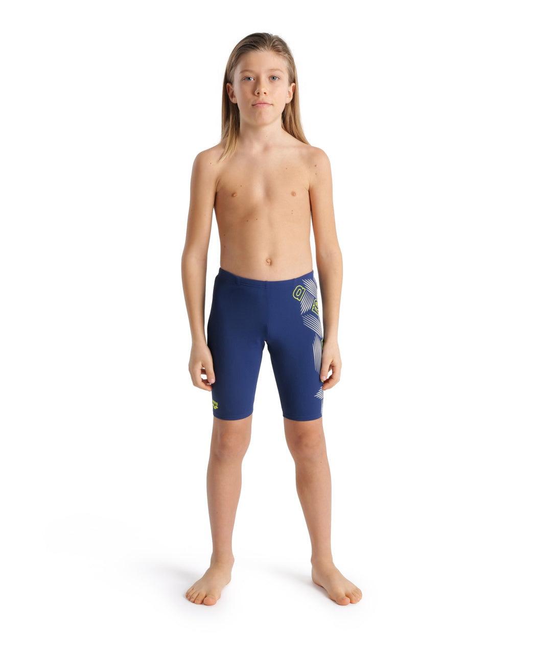 B Swim Jammer Graphic navy