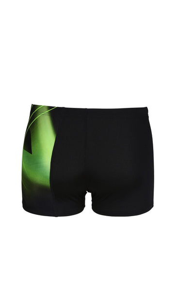 M Swim Short Placement black-green