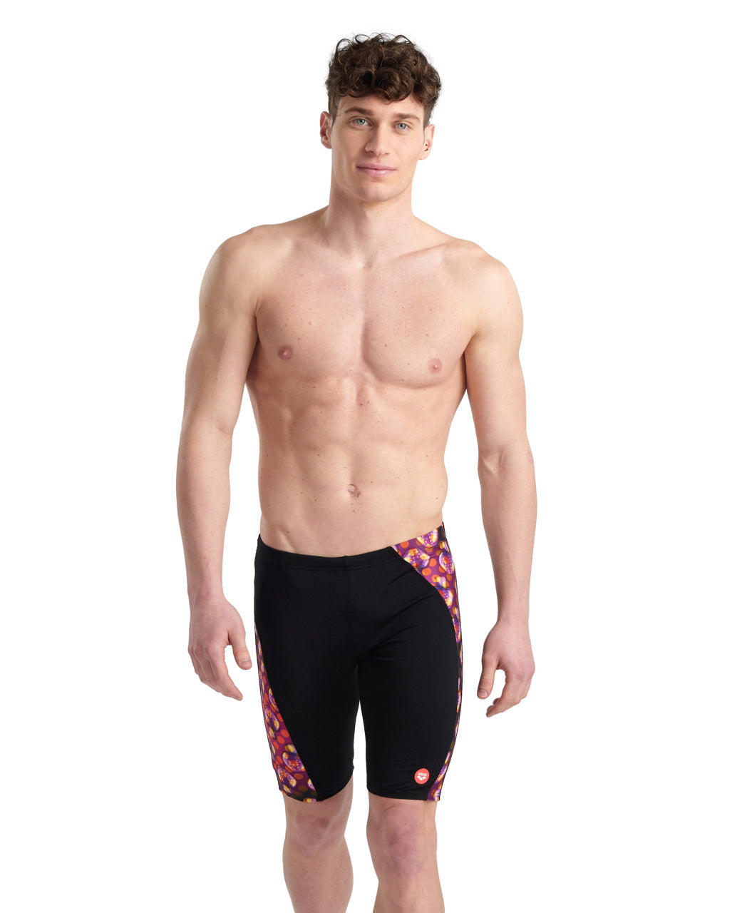 M Crazy Swim Jammer Allover Panel black-multi