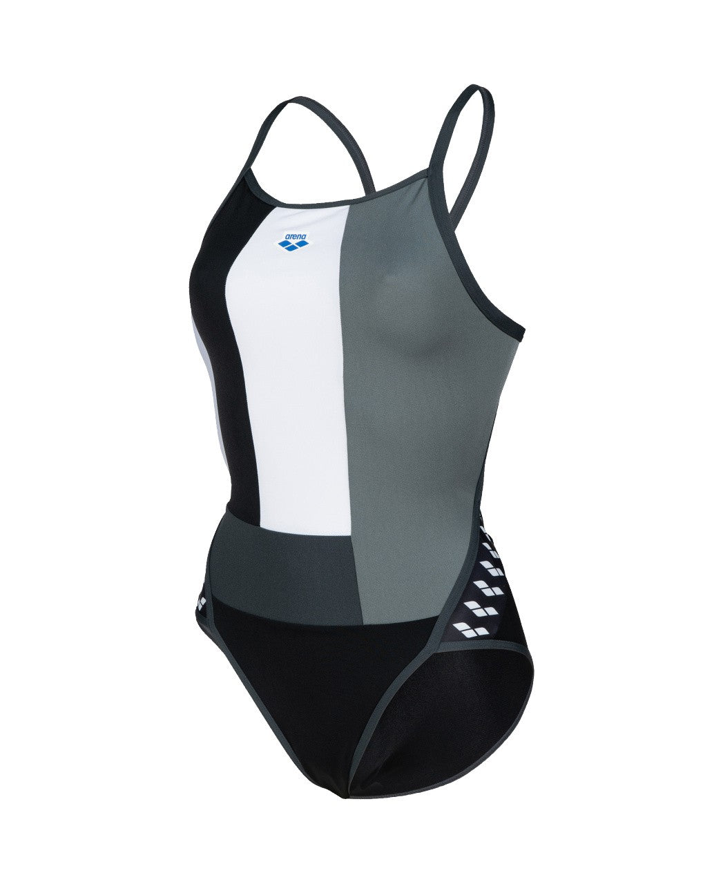 W Arena Icons Swimsuit Super Fly B Panel black-asphalt