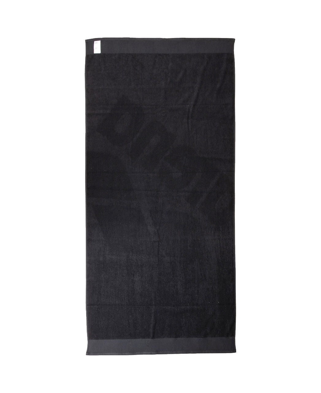 Beach Towel Logo black