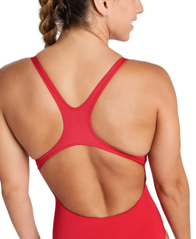 W Team Swimsuit Swim Pro Solid red-white