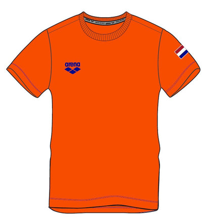 M Nederland Signature SS Tee orange