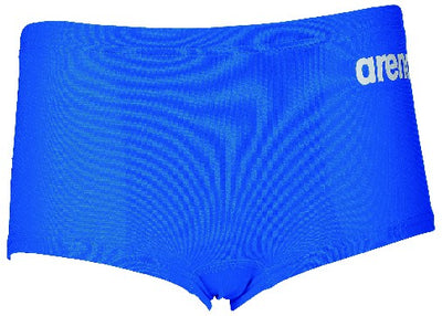 B Solid Squared Short Jr royal/white