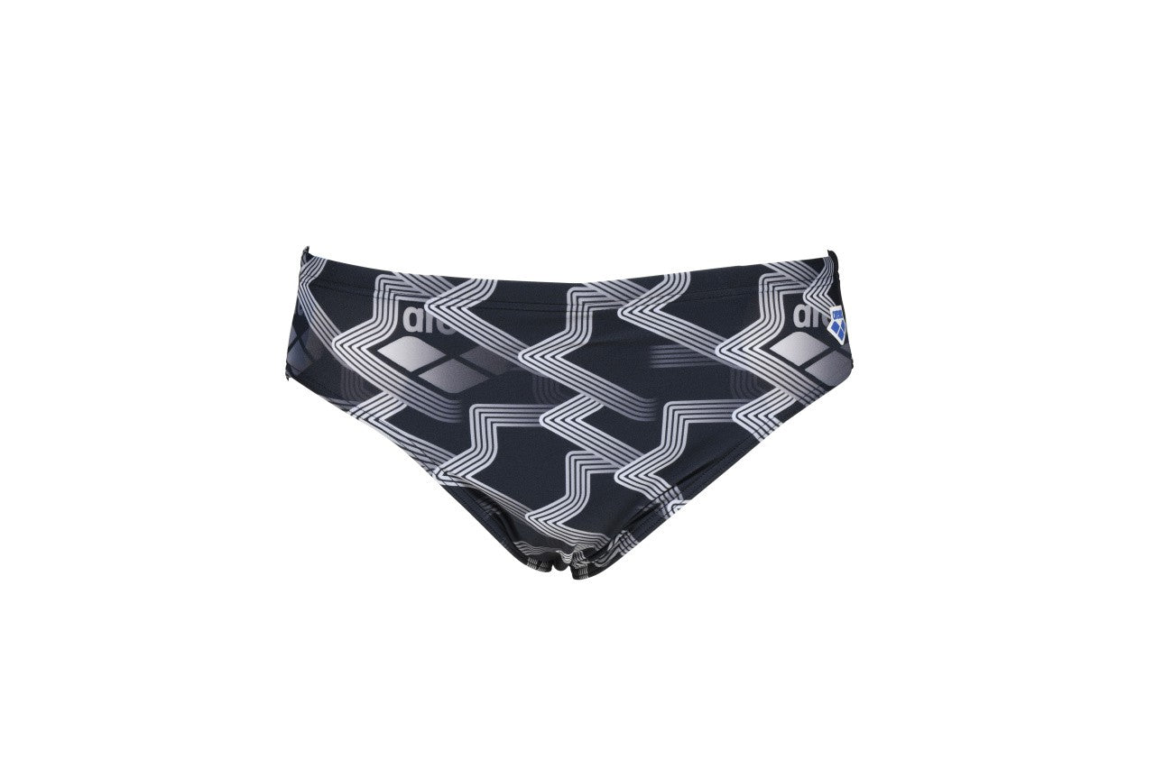 M Printed Iconic Brief black multi