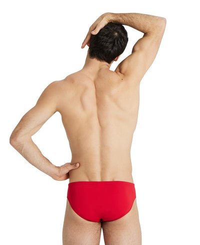 M Team Swim Briefs Solid red-white