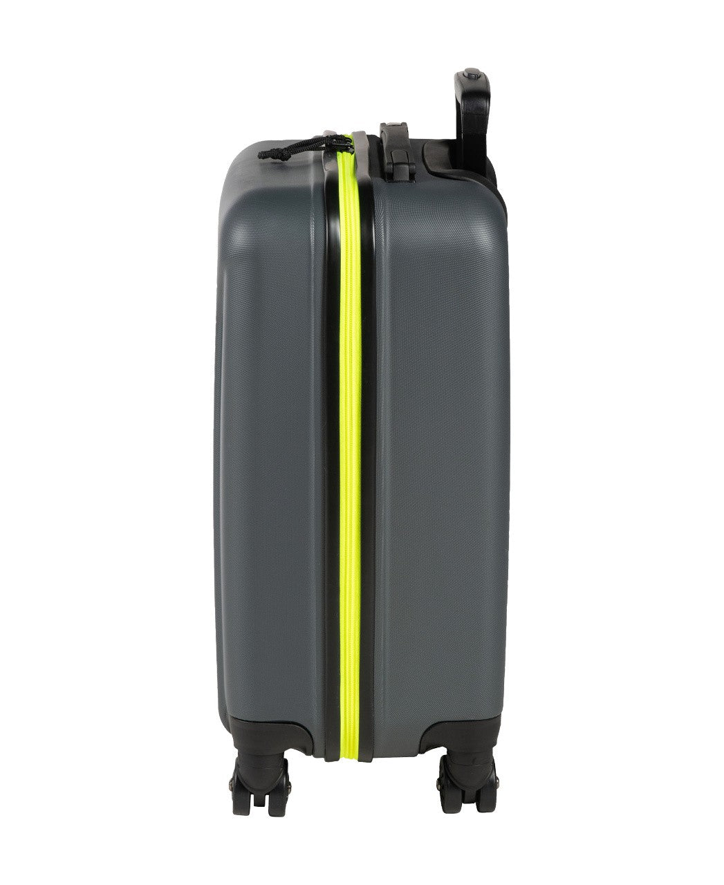 Hard Shell Cabin Trolley darksmoke-neonyellow