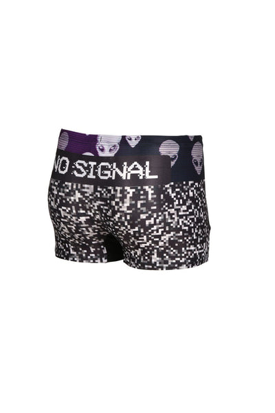 B Crazy Swim Short Placement black-multi