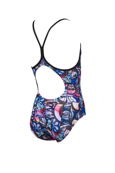 G Scary Jr Light Drop Back One Piece L black-multi