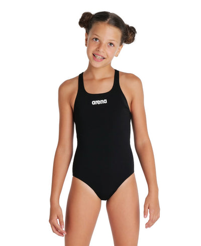 G Team Swimsuit Swim Pro Solid black-white