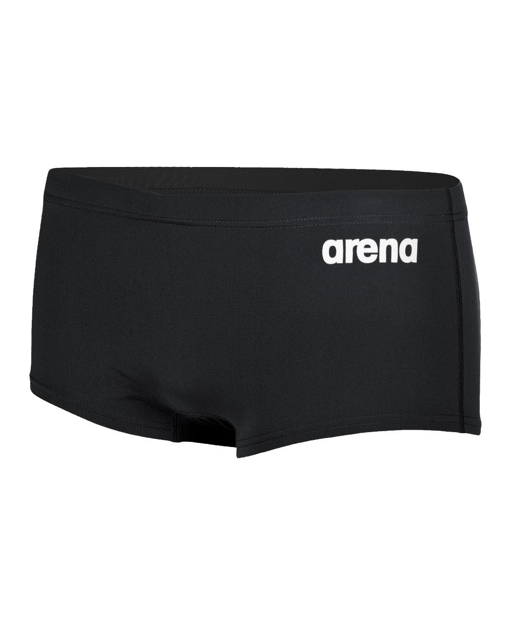 M Team Swim Low Waist Short Solid black-white