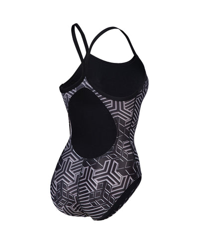 W Kikko Pro Swimsuit Lightdrop Back black-multi