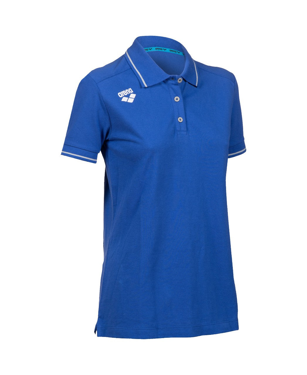 W Team Poloshirt Solid Cotton royal