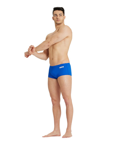 M Team Swim Low Waist Short Solid royal-white